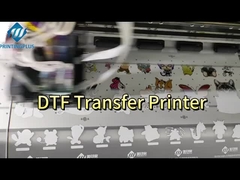 Schnelle Produktion Gerät DTF Transfer Drucker mit EPSON-I3200 A1 Druckkopf 1800 DPI