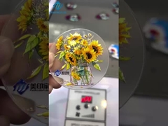 Professioneller 1440 DPI UV-Inkjet-Flachbettdrucker / UV-Flachbettdruckmaschine mit THK Linearguide