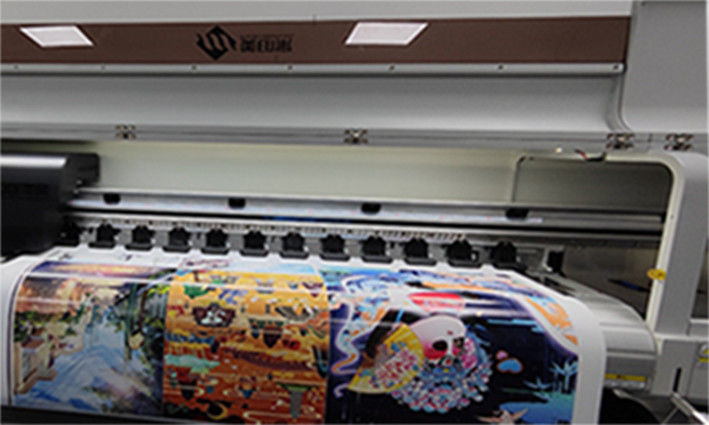 Foto-Drucker-Machine Eight Colors AC220V Digital wasserbasierter Tinten-Drucker