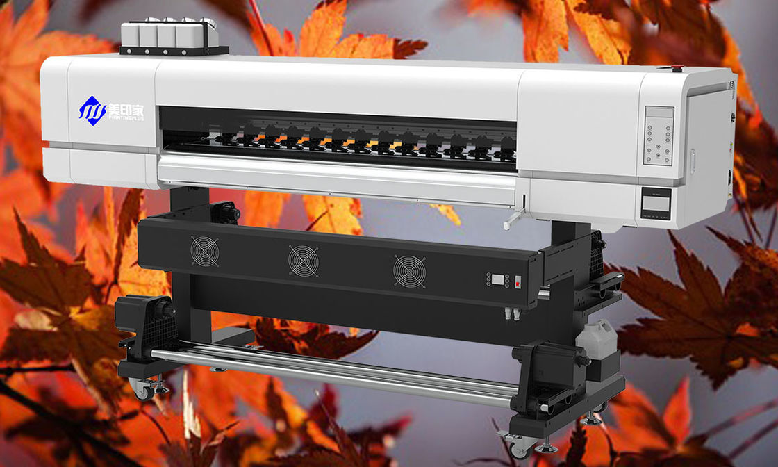 8 Farbiger ECO-Lösungsmitteldrucker mit automatischem Medienzuführsystem