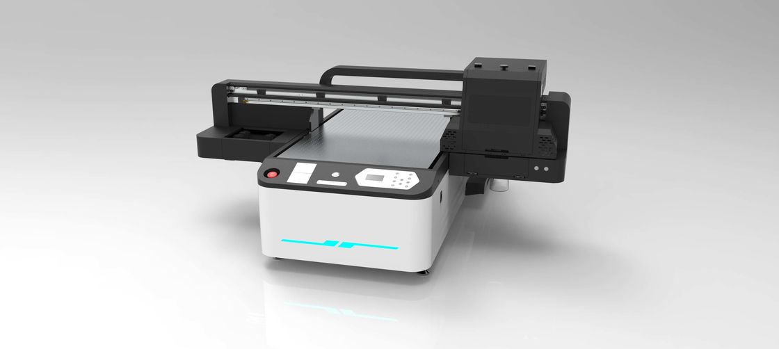 Präzision 6 Pass UV Inkjet Flatbed-Drucker mit 600 mm x 900 mm Druckfläche