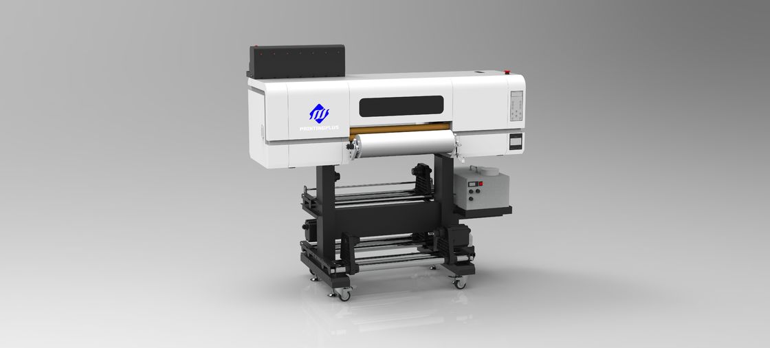 1800 DPI-Rollerheizung DTF-UV-Drucker mit 1500 ml UV-Tinte für CMYK-Weißdruck