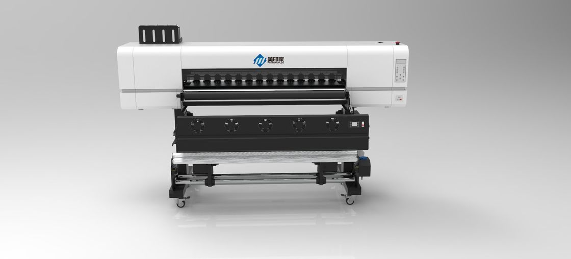 Automatische Medienzufuhr Großformat Indoor ECO Lösungsmittel Tintenstrahldruckmaschine mit 1250MM Druck