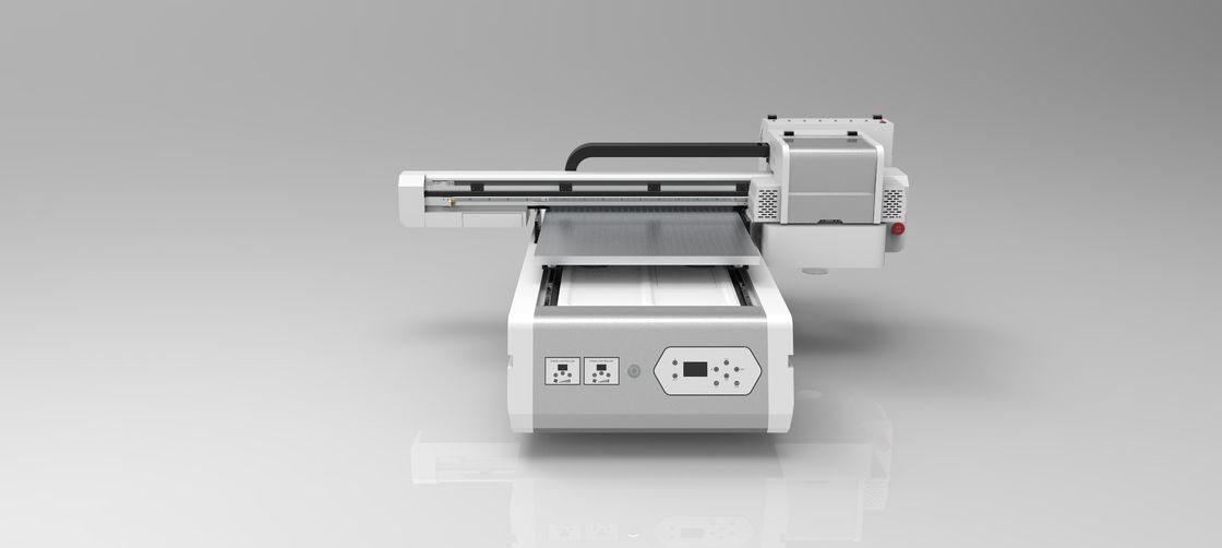 Japan Thk Guideway UV Inkjet Flatbed-Drucker mit THK Guide Rail und Positivdruck-Tintenversorgung