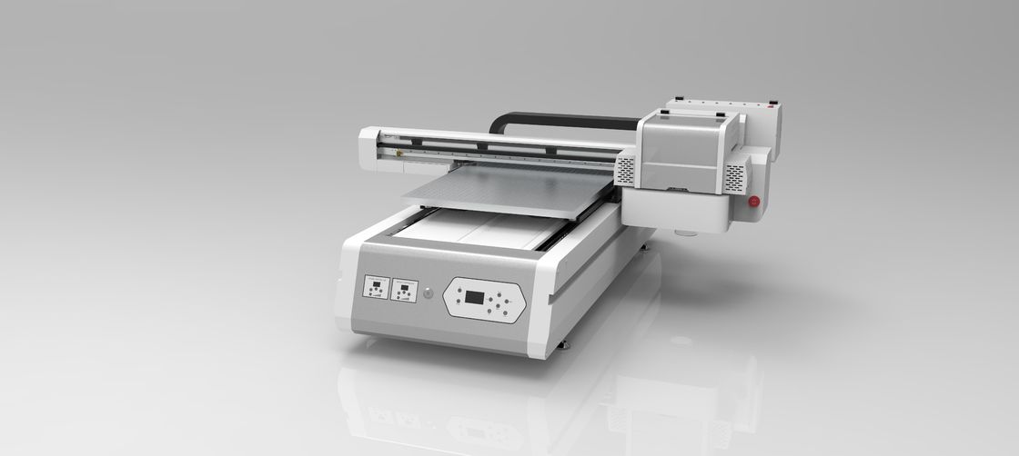 Japan Thk Guideway UV Inkjet Flatbed-Drucker mit THK Guide Rail und Positivdruck-Tintenversorgung