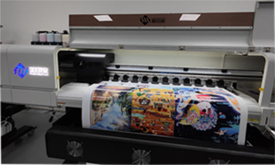 Leuchtendes Logo Water Based Printer Anti-Zusammenstoß-Gewebe Logo Printing Machine