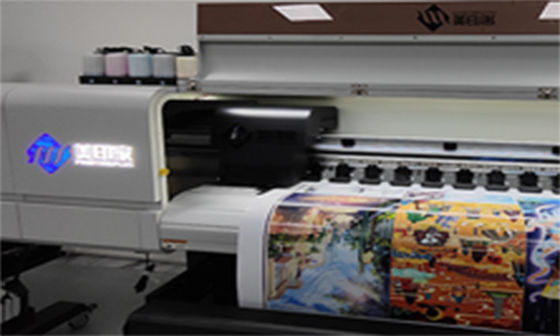 Drucker-Indoor Advertising Printer-FÄRBUNG Tinte der Breiten-1250MM wasserbasierte